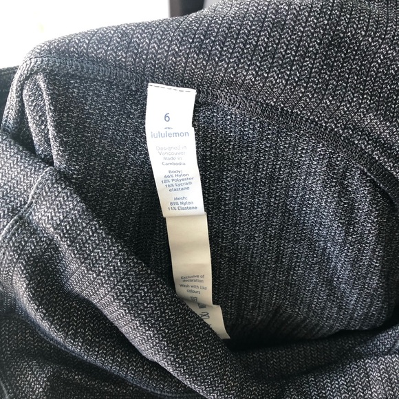 Lululemon leggings knit look - Picture 4 of 5